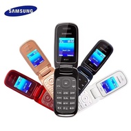 Samsung E1272 GSM 2G four band mobile phone double card flip button mobile phone