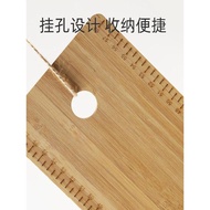 Sanneng French Bread Mobile Board Baguette Fermentation Cloth Transfer Board with Scale Bamboo Woode