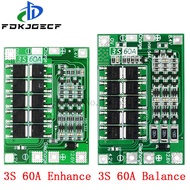 Enhance/Balance 3S 60A BMS Board/ Li-ion 12.6V 18650 BMS PCM Battery Protection Board for Li-ion Bat