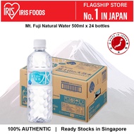 IRIS FOOD Mt. Fuji Natural Water (500ml x 24 bottles), Mineral Water, Drinking Water