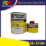 Nippon Paint PU Recoatable Finish Gloss / Soft Matt Cat Epoxy 1L - 1 Liter