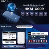 Promo Modem Mifi 4G Portable Wifi Glocalme HKM G009 WorldWide Free Kuota Terbaik