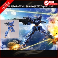 BANDAI SPIRITS 30MM 1/144 eEXM-17A Alto (X777 Squad Unit) Main Unit Pre-colored Plastic Model Kit