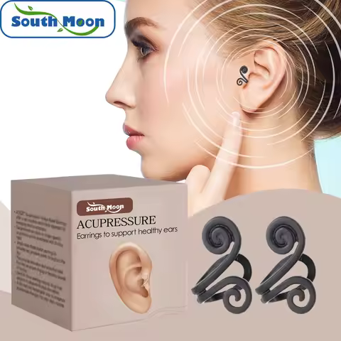 Tinnitus Relief Ear Clip Migraine Dizziness Treatment Hearing Protector Improve Nerve Anti-Tinnitus 