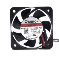 MF40101V1-1,000C-A99 SUNON Jianzhun 4010 12V 0.72W Silent Cooling Fan