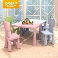 Spaces by Battat Kids Furniture Set 1 Craft Table & 2 Kids Chairs
