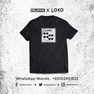 [T-shirt] LOKO x KLPN Short Sleeves Shirt (New) [Lokal Malaysia Band]