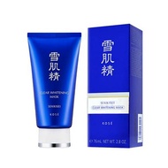 Kose Sekkisei Clear Whitening Mask 76 ml มาสก์ดำสูตรใหม่