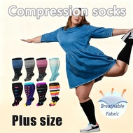 Compression Socks - Sports Support for Men & Women | Ideal for Outdoor Running & High BMI
