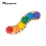 [Phenovo] Kids Busy Board DIY Material Early Educational Activity Center Board for Kids