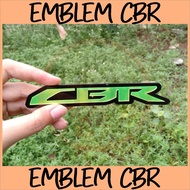 CBR EMBLEM 2PCS 3D RAISED LOGO CBR MOTORCYCLE ACCESSORIES