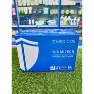 MEDICOS SUB MICRON SURGICAL FACE MASK 4PLY EAR-LOOP