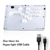 HITBOX Haute42 Joystick Arcade Hitbox Controller Button Rim leverless Arcade Stick Controller For PC