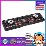 [sg stock] Numark DJ2GO2 Touch – Compact 2 Deck USB DJ Controller 4 Serato DJ w Mixer/Crossfader, Au