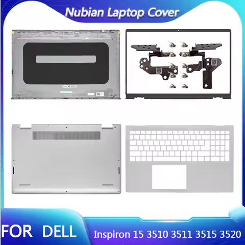 For Dell Inspiron 15 3510 3511 3515 3520 LCD Back Cover / LCD Front Bezel / Palm Rest / Bottom Cover