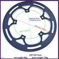 [hot]Bike Chainring Guard for BCD 130mm 50-54T Single Chainring Aluminum Alloy