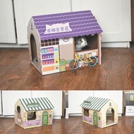 全新  特價  瓦楞紙貓屋  貓窩  寵物屋  貓抓板  寵物用品