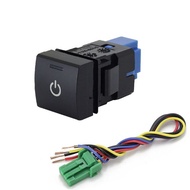 1PC BSM DRL LED Battery power supply Steering Sheel fan Heating Rearview Switch Button For Toyota RA