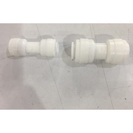 4U4(1/4" X 1/4") 6U6 (3/8" X 3/8") WATER FITTING UNION CONNECTOR