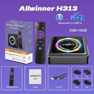 Q7Sสมาร์ทAndroid 14 กล่องทีวีUltral HD 6K Wifi 6 รองรับGoogle Bluetooth 5.2 สตรีมมิ่งMedia Player Se