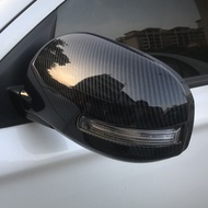 LT For Mitsubishi ASX 2013-2020 carbon fiber pattern car side mirror cover,ASX rearview mirror garni