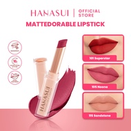 Hanasui Mattedorable Lipstick - Hanasui Lipstik Batang Anti Geser