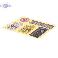 [LinshanS] GPS TRACKING Alarm Sticker Reflective Bicycle Warning Sticker Anti-Theft Decal [NEW]