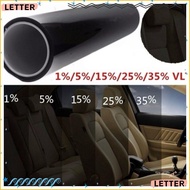 LETTER  UV Protection Film​​, ​​Scratch Resistant​​ 1%-50% VLT​​ ​​Window Tint Film​​, ​​Adhesive St