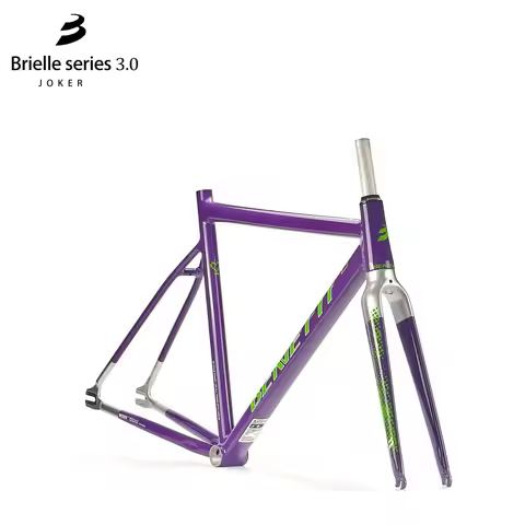 BJ cycle Bennetti Brielle All-terrain Fixedgear Frame Aluminum Alloy gravel Fixie Frame Single Speed