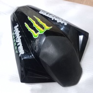 Accessories Single Rear Seat Saddle Cover Kit Set Cowl Black Strip Monster Energy R25 MT25 R 25 MT 2