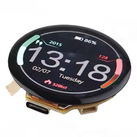 1.28 inch ESP32 ESP32-C3 IPS Round Display ESP32-2424S012 Capacitive Touchscreen 240x240 TFT LCD Mod