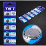 Button Battery CR1616 Lithium Coin Cell Batteries 3V DL1616 ECR1616 LM1616 CR 1616 Electronic Car Ke