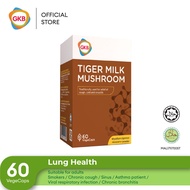GKB Tiger Milk Mushroom 虎乳芝 60 Vegecaps (Relief of Cough, Cold & Sinusitis)