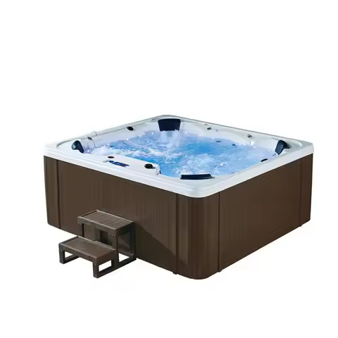 Outdoor Jacuzzi Villa Hot Spring Bath Pool SPA Soak Pool 7 Seats