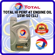TOTAL 4T 500 HI PERF ENGINE OIL 15W 50 TOTAL 4T SPECIAL ELF ENGINE OIL TWIN TECH 20W-60  MINYAK HITA