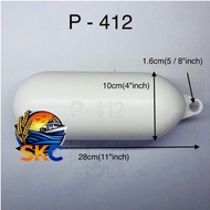 Pelampung Panjang 412 [S] Warna Putih Tebal Lebih Kuat Lampung Jaring Lampung Bubu 小网浮 412