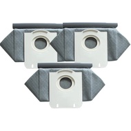 3pcs beg habuk beg boleh basuh boleh guna semula Untuk beg bahagian pembersih vakum robot Philips FC