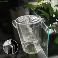 QIRVEN Aquarium Breeder Box, Plastic Suspension Fish Breeding Isolation Box, Floating Box Detachable