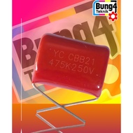 MESIN ELECTRIC WELDING PART 475K 250V WELDING MACHINE CAPACITOR specifically for YC WELDING 475K250V