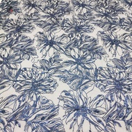 Sequin Embroidered Dress Lotus Leaf Flower Mesh Fabric Cheongsam Cloth Exquisite Dress Sequin Embroi