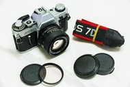 二手新中古:經典CANON AE-1+NFD 50mm F1.4 輕巧文青相機135底片機 9成新