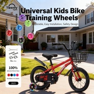 Rod Tepi Bike 1pair Stabilisers Wheel Training Wheel Bike inch 12-20 Training