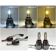 3-COLOR LED FOGLAMP H11 H16 HB4 9006 HB3 9005 ICC BRAND I 3-COLOR LED HEADLAMP