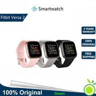 Fitbit Versa 2 Health and Fitness Smartwatch Heart Rate/Music/Alexa Built-In/Sleep Swim Tracking Spo