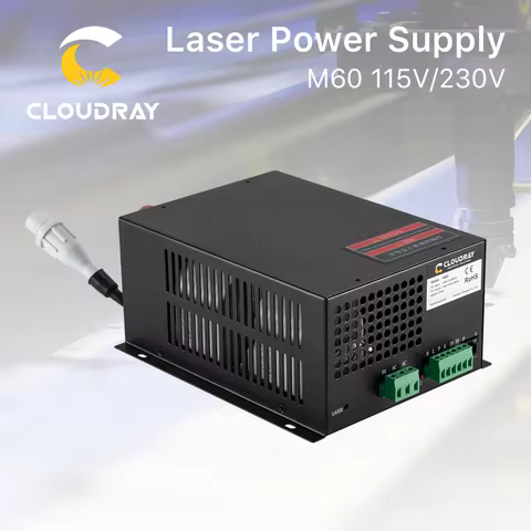 Cloudray 60W CO2 Laser Power Supply 115V/230V for CO2 Laser Engraving Cutting Machine M60 category