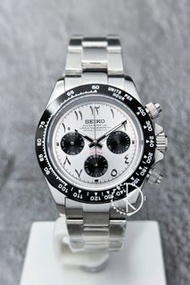 【NEW】Seiko Mod Quartz Chronograph Watch 40mm 中東字白熊貓地通拿 精工改裝石英計時鋼錶