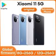 Refurbished Phone Used Phone Xiaomi 11 5G smartphone 120Hz Snapdragon 888 98% new 4600mAh Dual speak