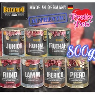 Belcando Finest Dog Food Wet Canned Food 800g (Junior/Chicken/Turkey/Lamb/Beef/Iberico/Horse)