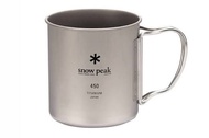 Snow Peak 鈦金屬杯 450ml