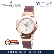 Alexandre Christie Lady AC-2755LDBRDMS Analog Quartz Watch (100% Original &amp; New)